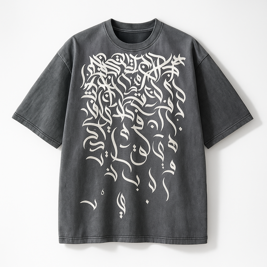 T-shirt Calligraphie Urbaine